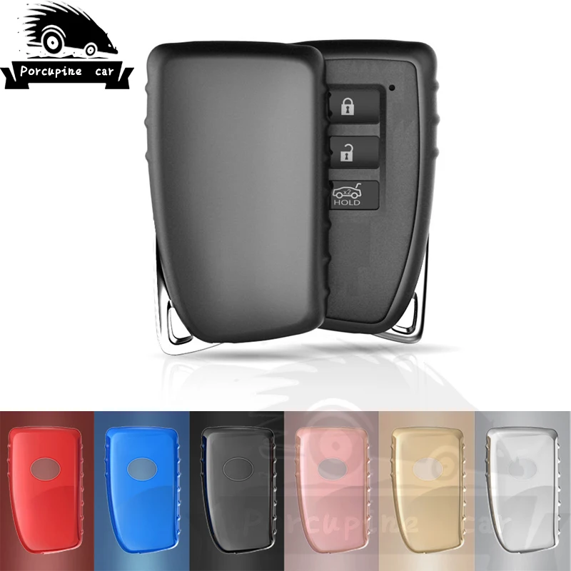 ТПУ ключ чехол для Toyota LEXUS GS-350 GS-450h ES-300h Keyles Smart Remote Fob крышка ввода 4 кнопки |