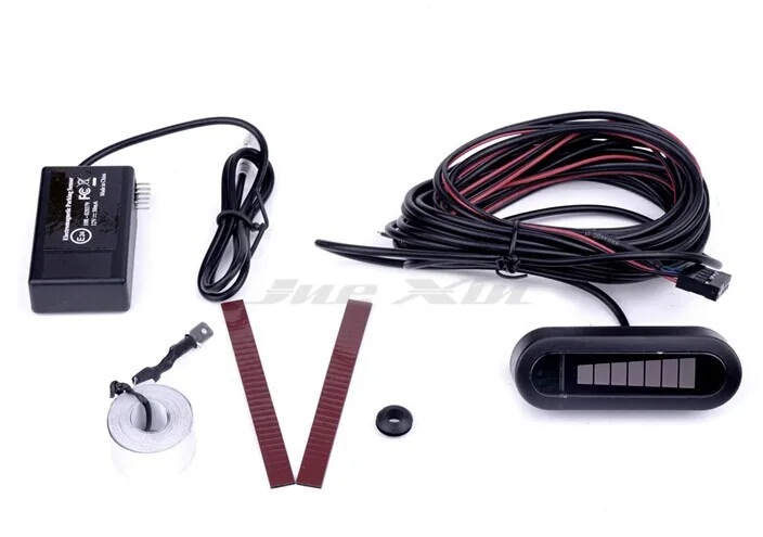 Free shipping auto electromagnetic parking sensor no holes need easy install radar Bumper guard back-up | Автомобили и мотоциклы