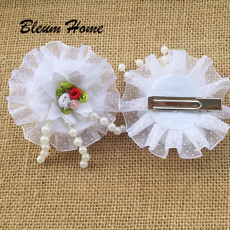 2 шт. заколки для волос с жемчужинами и бахромой|children hair accessories|fashion accessorieshair accessories