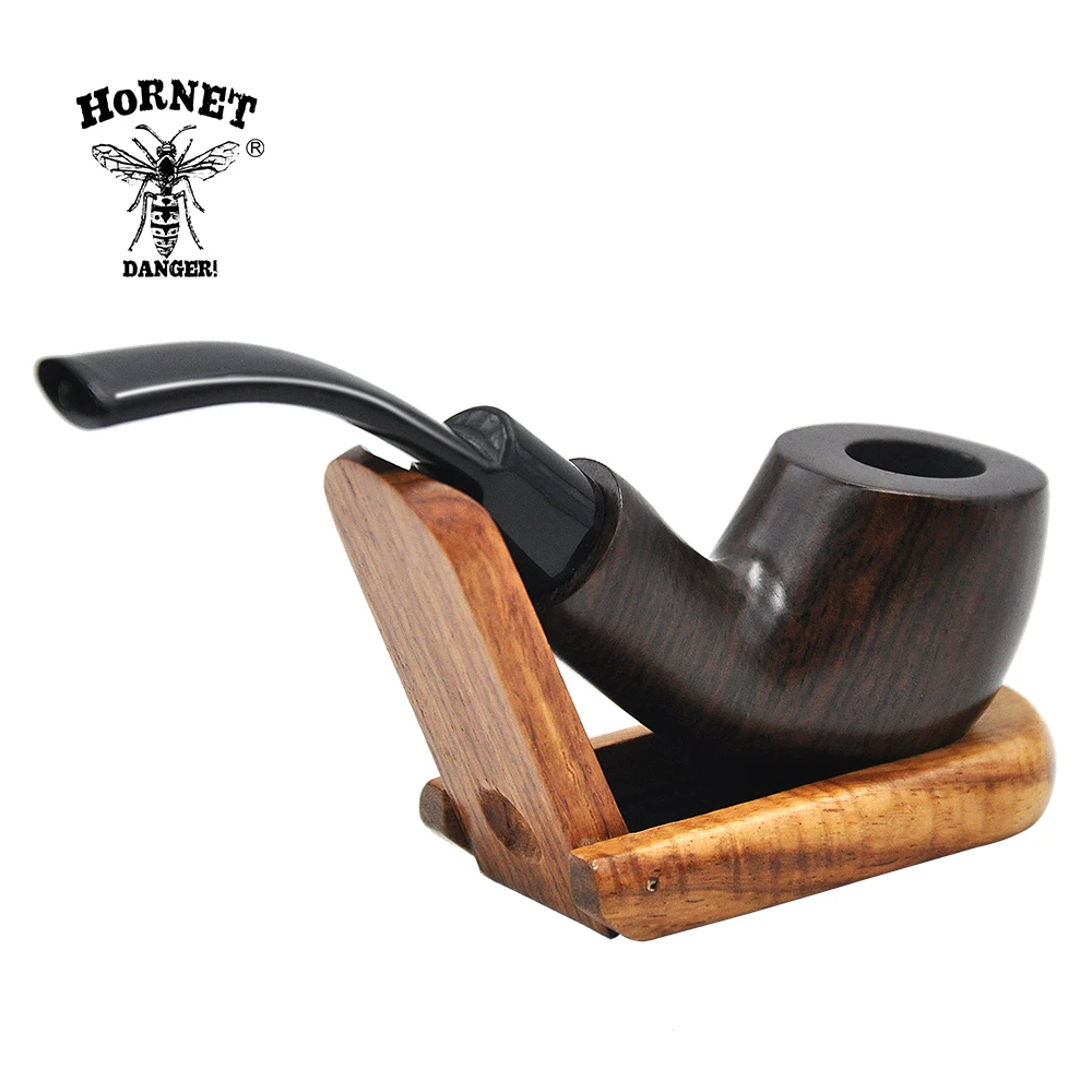 [HORNET]1 комплект прочная классическая деревянная трубка великолепная для табака 5