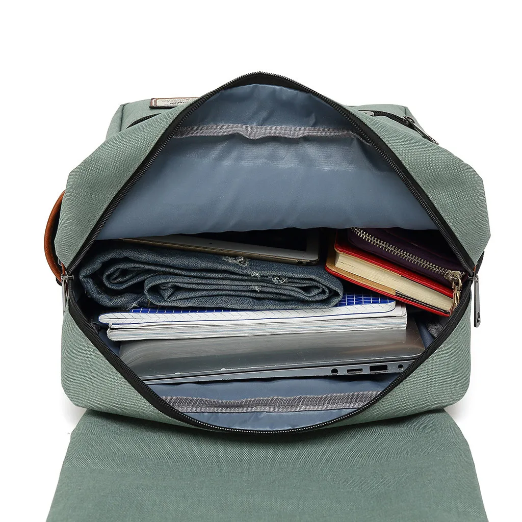 

Aelicy Men and women Backpacks Canvas unisex backpacks USB Retro Travel school bags for teenage boys & girls mochilas mujer 2020