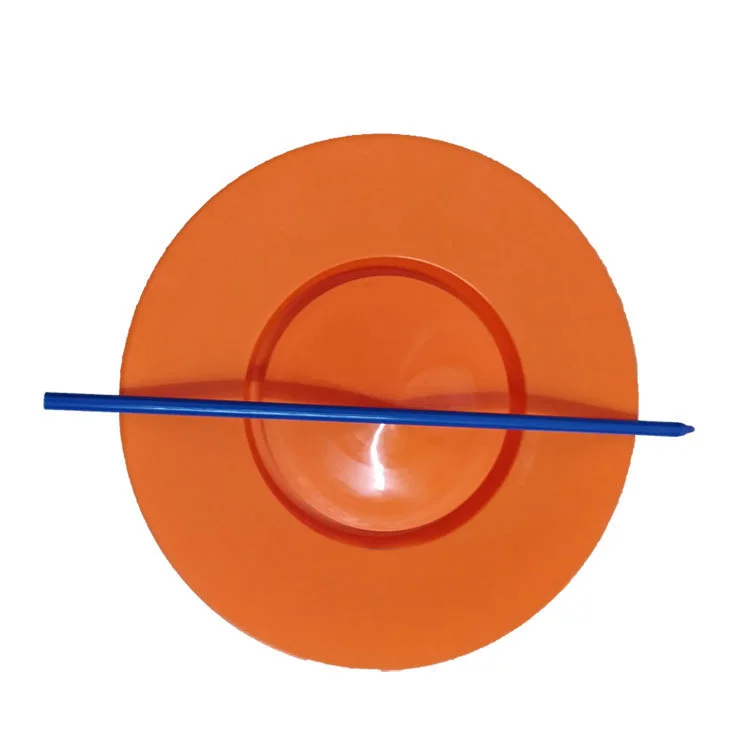 

6 Sets Plastic Spinning Plate Juggling Props Performance Tools Kids Children Practicing Balance Skills Toy Home Outdoor Garden