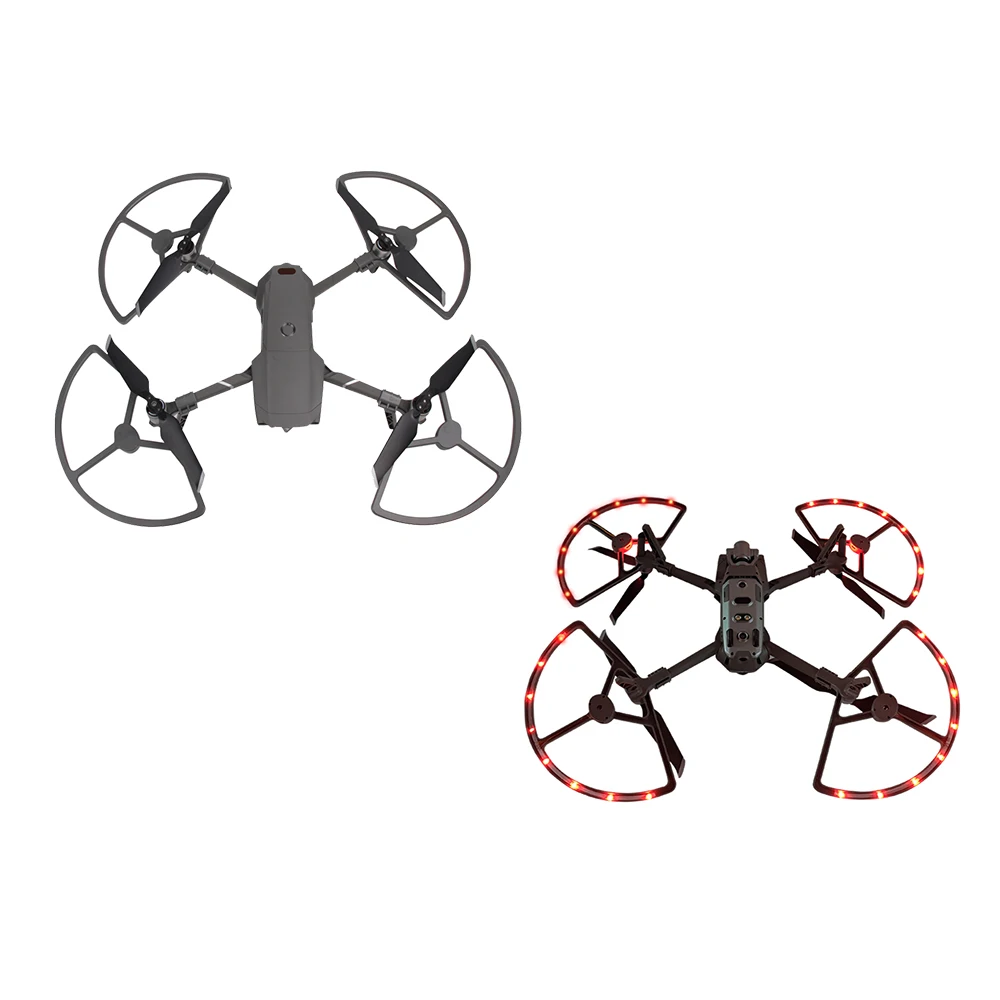 Светодиодная светящаяся Ночная Опора с защитой от царапин для DJI Mavic 2 Pro Защитная