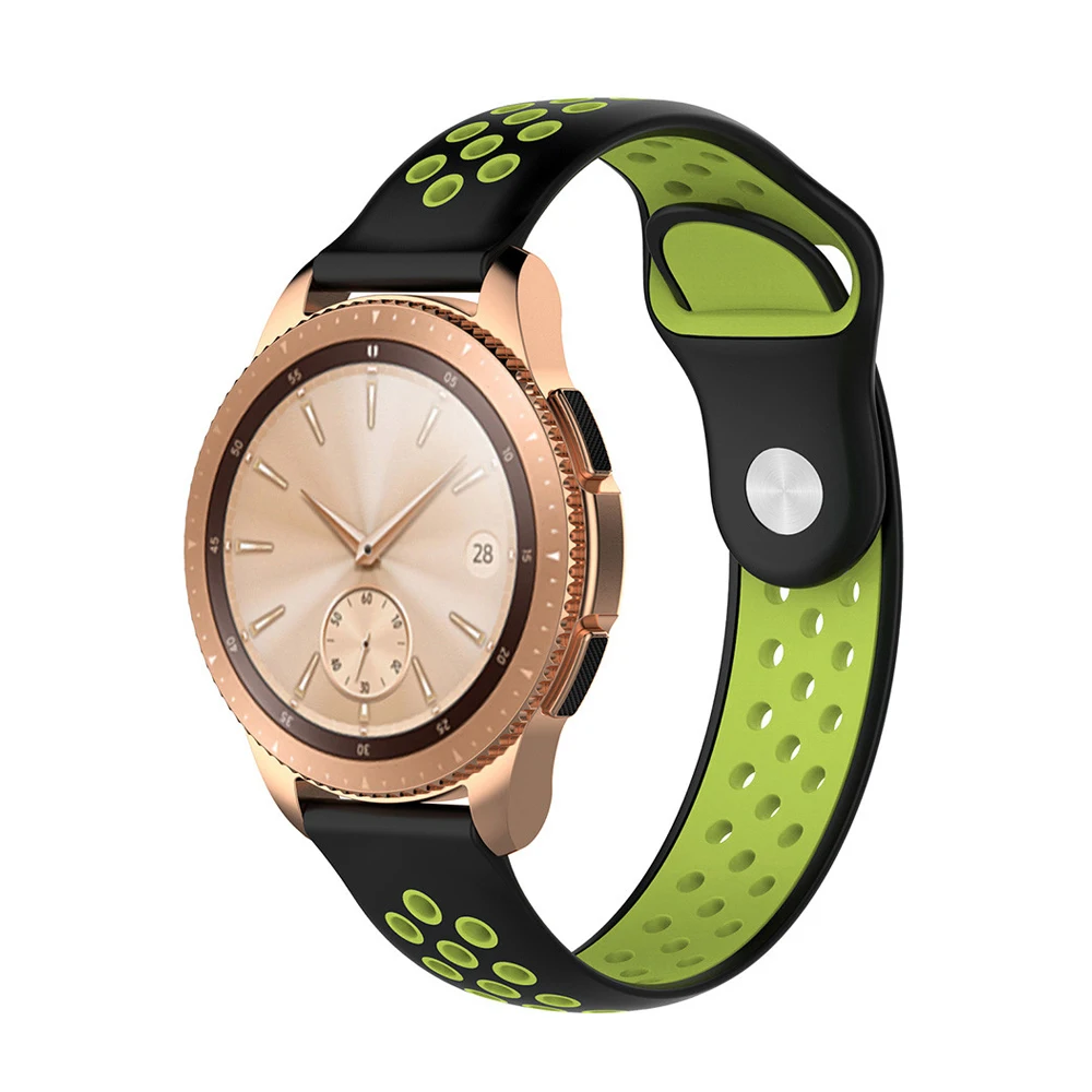 Силиконовый ремешок для Xiaomi Huami Amazfit Stratos 2 Pace Smart Watch Band 22 мм спортивный ремешок для samsung gear S3 huawei GT Active