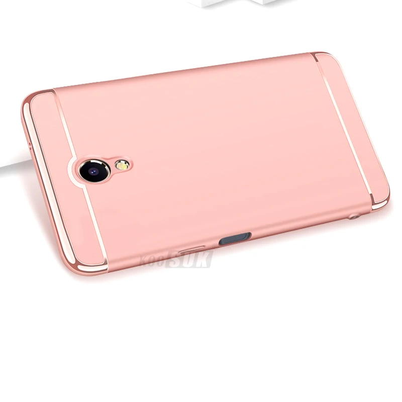 Чехол для Meizu M6S 3 в 1 чехол с полной защитой корпуса Meilan S6 Ультратонкий матовый