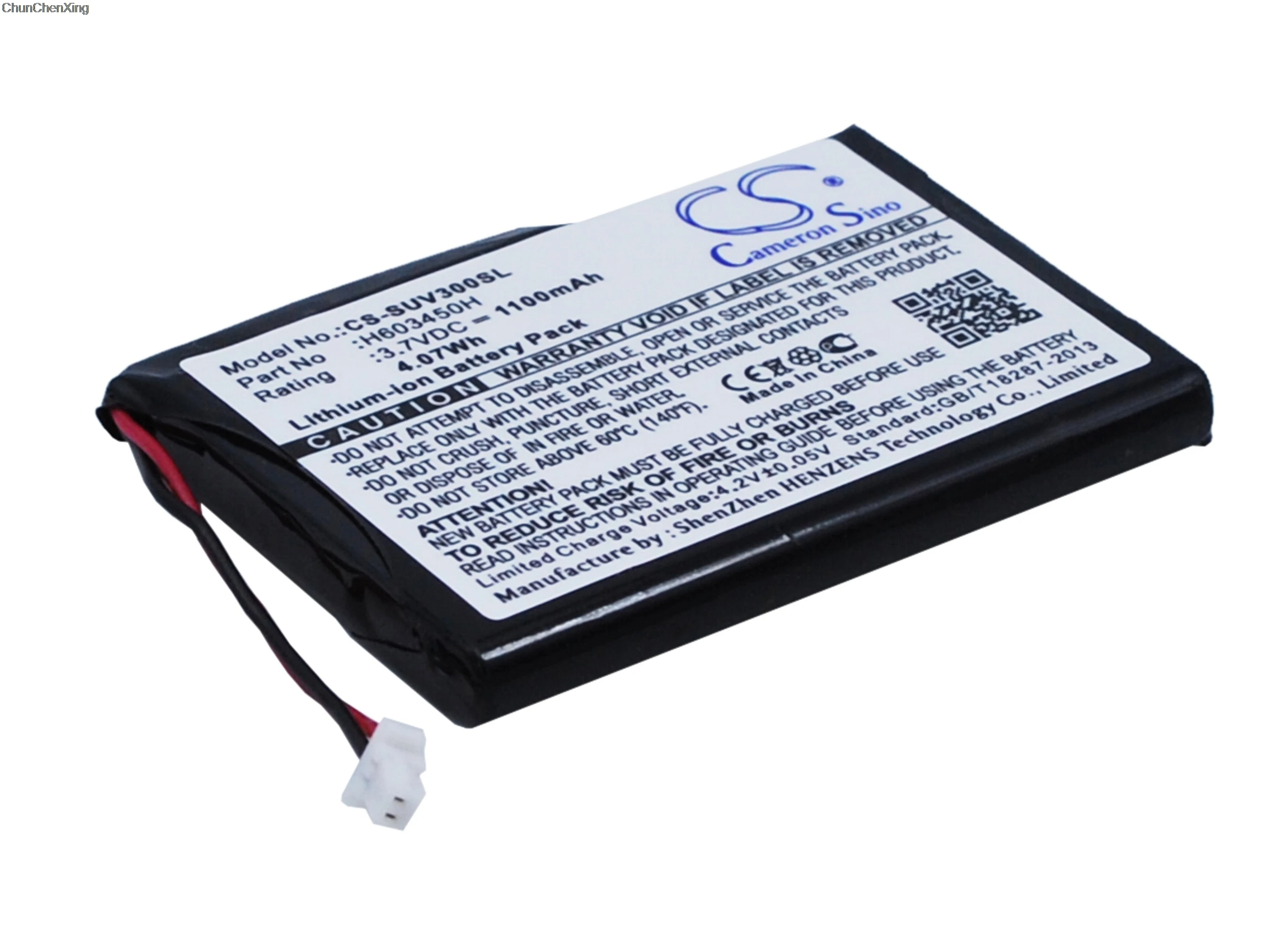 Аккумулятор Cameron Sino H603450H 1100 мАч для Mitsubishi GPS C2796 Micro V3|Цифровые аккумуляторы| |