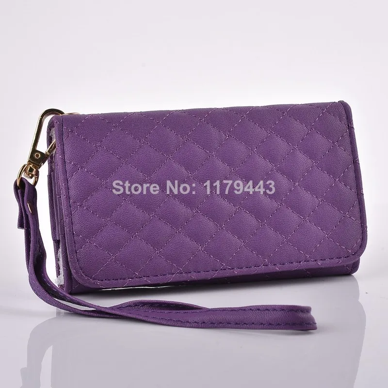 Hot Sale Fashion!Hot Portable Flip Wallet Leather Case Cover for Samsung Galaxy S4 mini LTE i9195 Free Shipping |