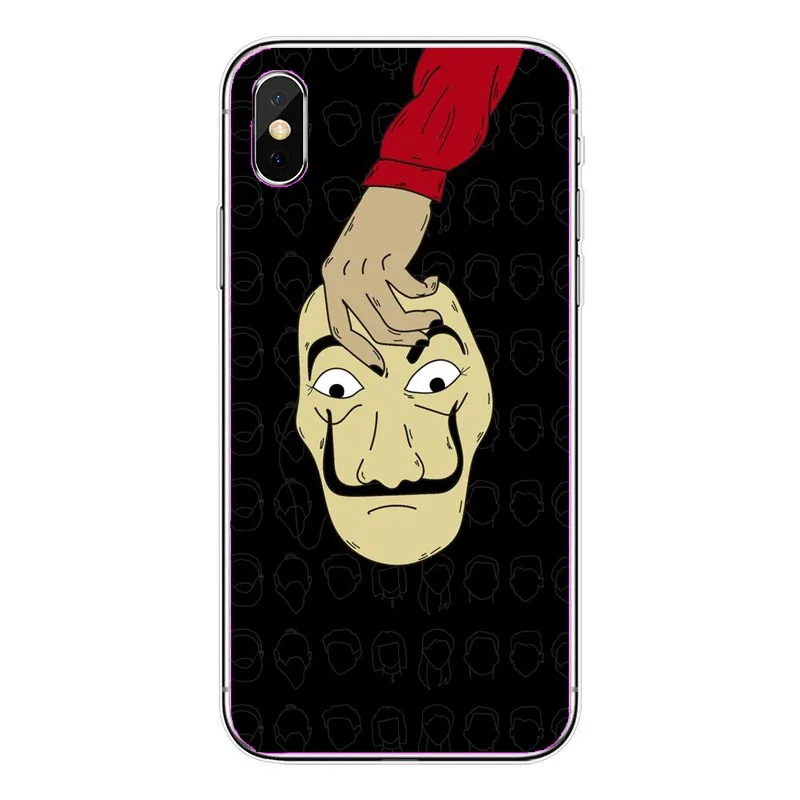 Чехол для телефона с испанским TV La Casa de papel из поликарбоната чехол iPhone 6 SPlus 7 7Plus 8Plus