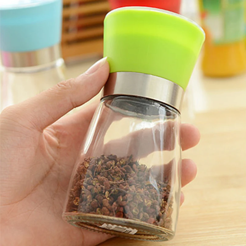 2 шт./компл. мельница для соли и перца шлифовальная машина стекло ручной специй