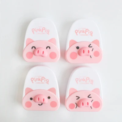 random pattern Мини Милая Корректирующая лента с розовой Свинкой Kawaii канцелярский корректор студенческие Детские подарки школьные офисные принадлежности 6 м* 5 мм - Цвет: random pattern