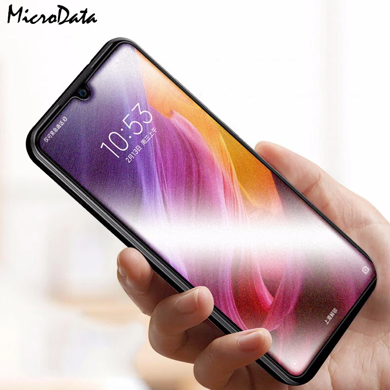 Микроданные для Xiaomi Redmi Note 7 7pro полное покрытие против отпечатков пальцев матовое