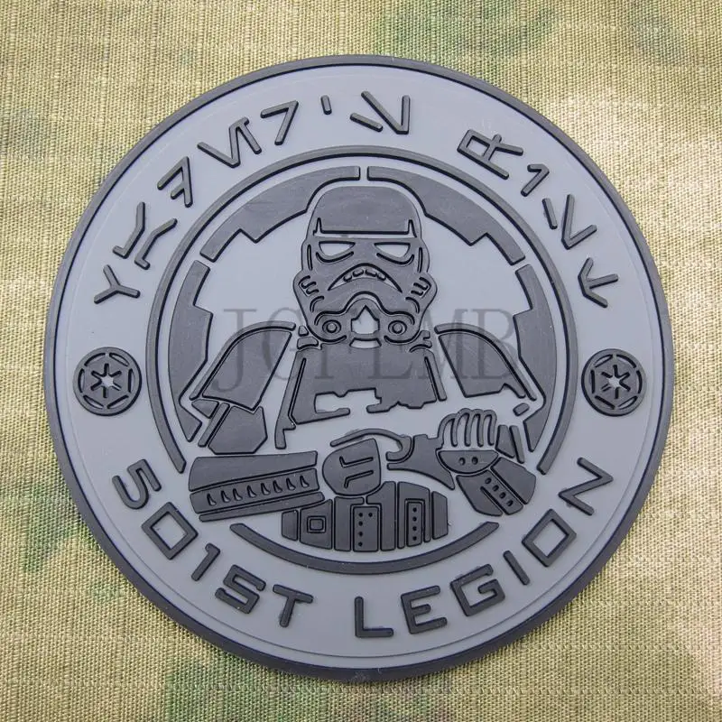 Серый 501 й легион имперский Штурмовик военный 3D ПВХ патч PB1624|3d pvc patch|patches patchespatch 3d |