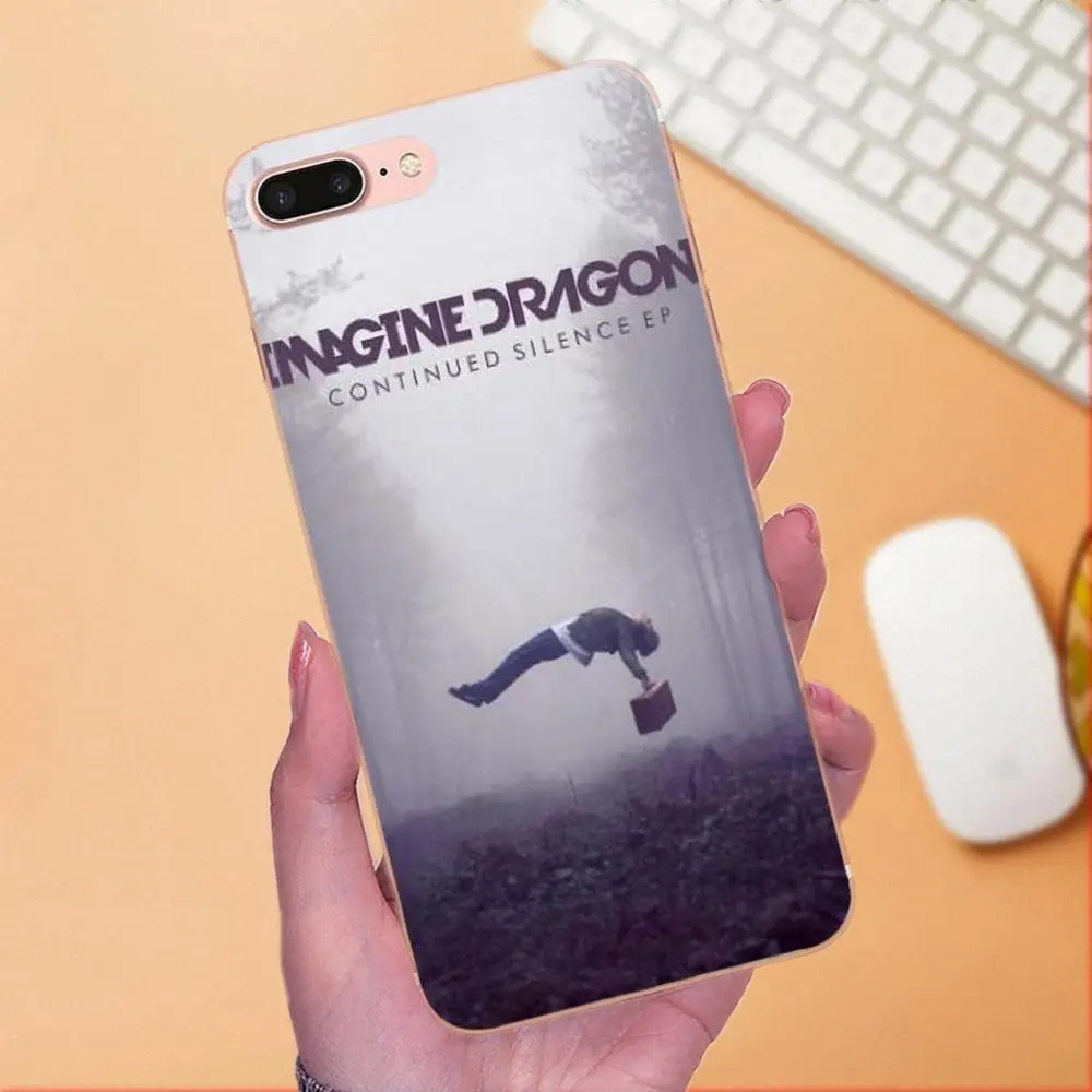 Мягкий с рисунком из ТПУ Imagine Dragons Night Music для Apple iPhone 4 4S 5 5C 5S SE 6 6S 7 8 Plus X XS Max XR |
