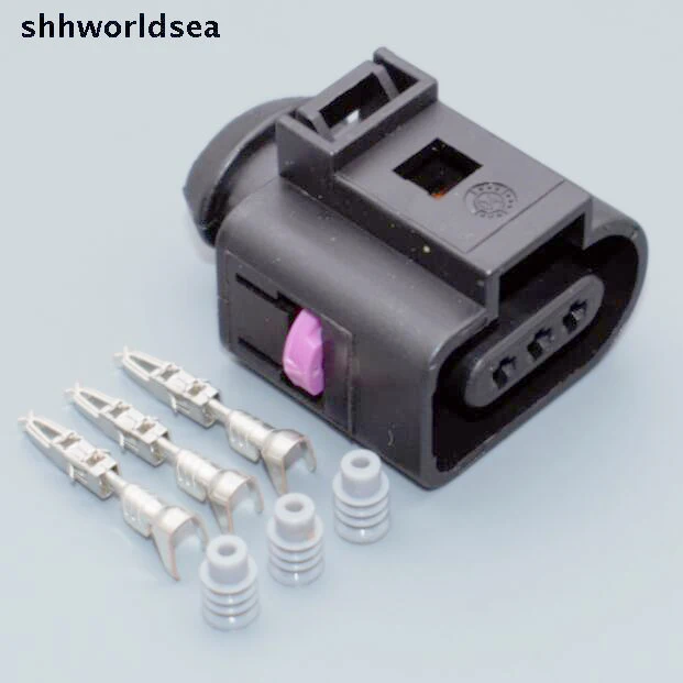 Shhworldse 100 комплект 3 контакта 1 5 мм распределительный вал Cam Sensor Connector Pigtail чехол для