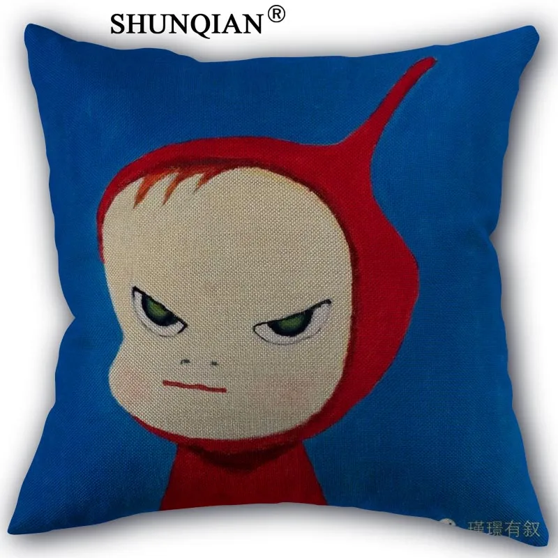 

Custom yoshitomo nara Pillowcase Custom cotton pillowcases decorative beauty Home Furnishing customized pillow