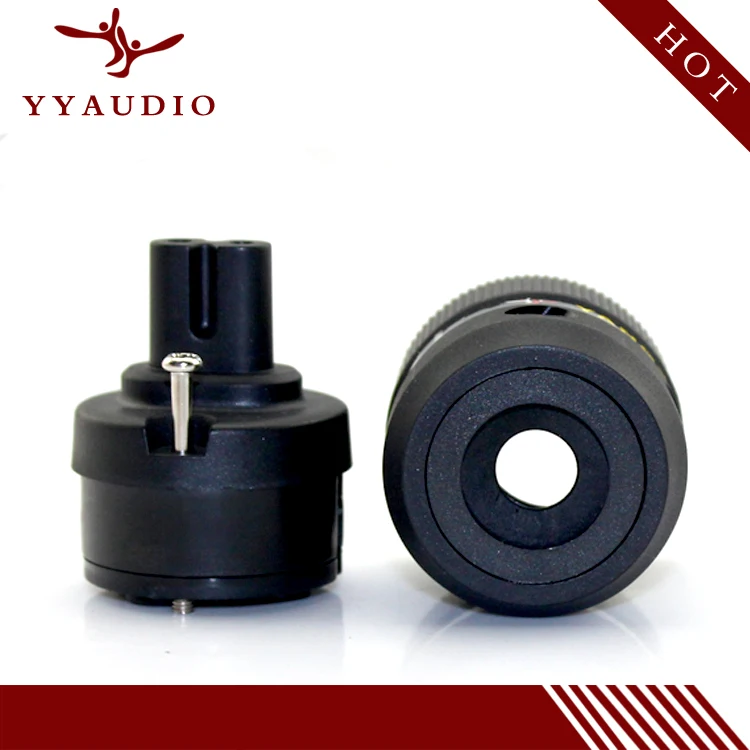 Разъем питания YYAUDIO YY 08G 24K типа 8 IEC с родиевым покрытием|iec power connector|iec poweriec connector |