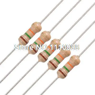 

50 x Resistors 15K ohm OHMS 1/4W 250V 5% Carbon Film