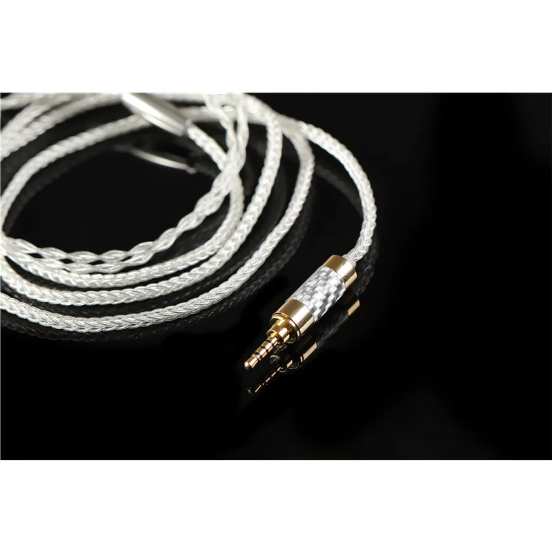 BGVP OCC 2 5 мм Съемный MMCX Балансирующий кабель для наушников DM5 SE315 425 FX1100|earphone cable|cable
