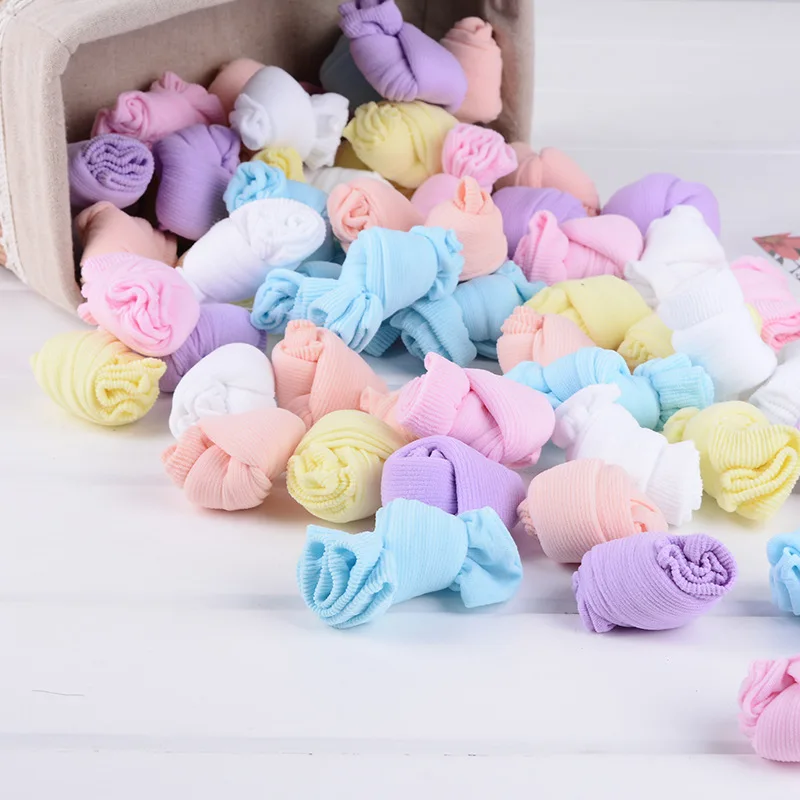 1 пара детских носков летние тонкие детские Носки ярких цветов яркие короткие