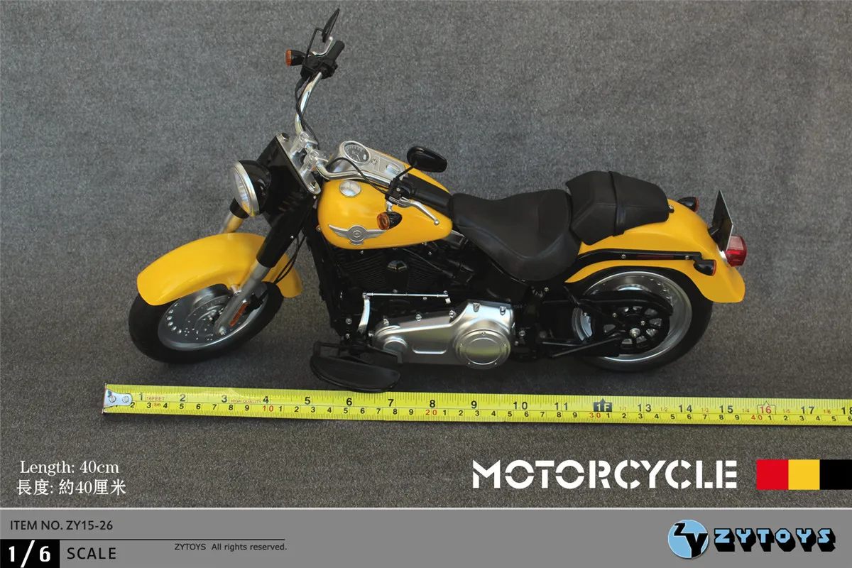 ZYTOYS 1/6 ZY15-26 сверхмощный мотоцикл для Терминатора T800 HT плотины Did фигурка