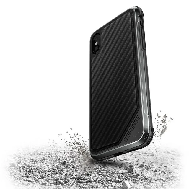 X-doria Defense Lux чехол для Apple iPhone X военный класс падение протестирован, ТПУ и алюминий Премиум Защитный чехол 4 цвета
