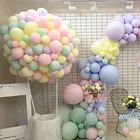 10 шт 12 дюймов 5 дюймов Макарон черные воздушные шары с днем рождения латексные шары, гелий украшения, свадьбы, праздника, балон вечерние поставки