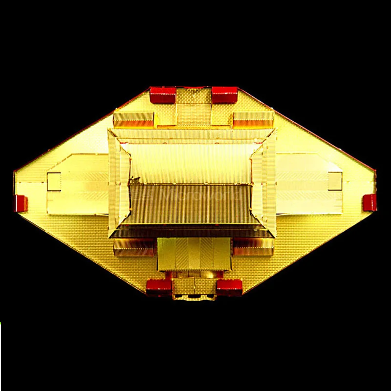 Металлический 3D пазл Microworld модель J032 для сборки колокольчиков и барабанных башен