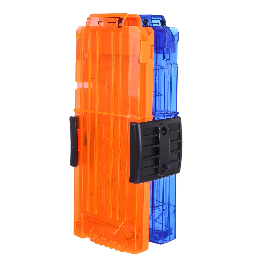 ABS двойной маг зажим для Nerf пены журнал Dart