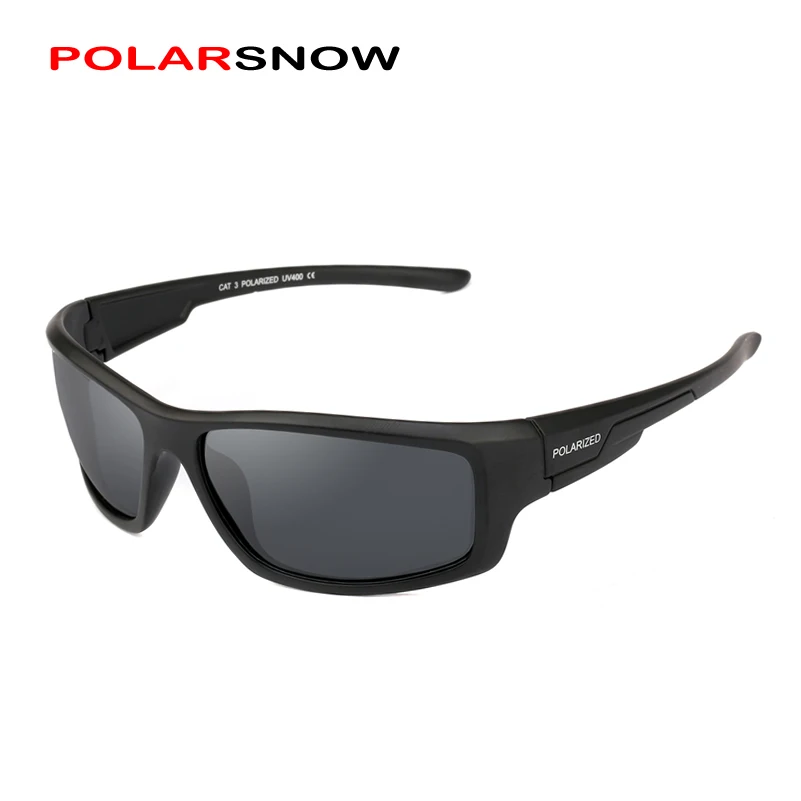 POLARSNOW, новинка, спортивные солнцезащитные очки для мужчин и женщин, фирменный дизайн, зеркальное покрытие, UV400, защита для вождения, солнцезащитные очки, PS8618