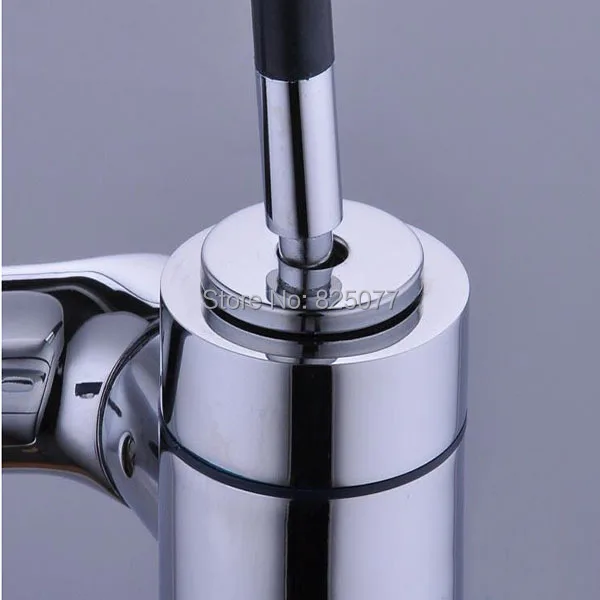 Бесплатная доставка роскошный смеситель для ванной комнаты из твердой латуни с