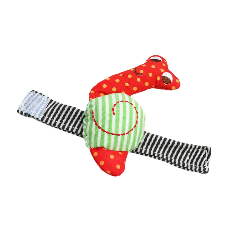 Креативный колокольчик на запястье мягкая улитка гусеница часы игрушка