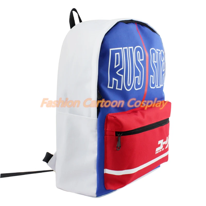 Аниме YURI! Рюкзак на льду Mochila рюкзаки для ноутбука школьные сумки два плеча|bag
