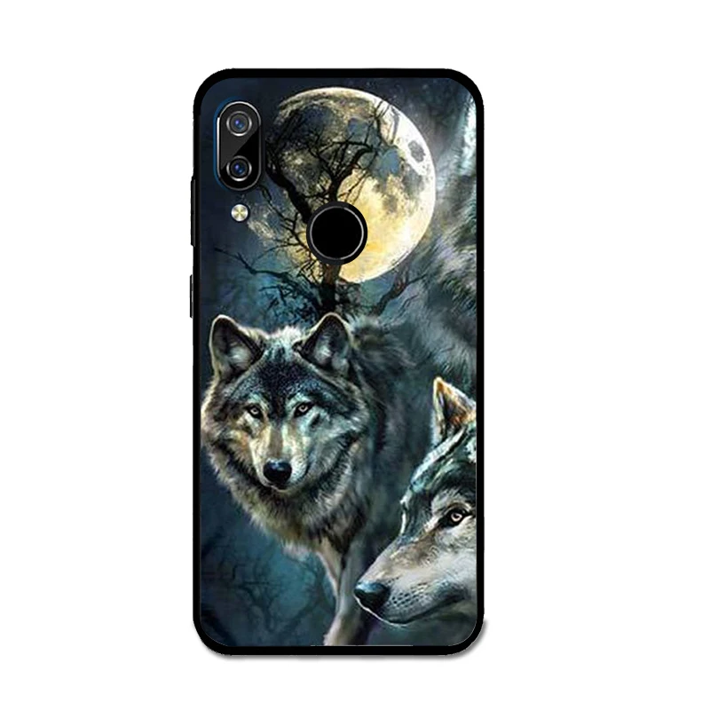 L Для BQ 6040L чехол Wolf чехол из силикона и ТПУ для BQ 6040L Magic Animal Shell сумка корпус чехол для телефона - Цвет: L