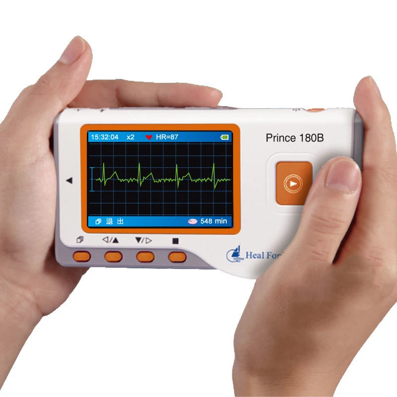 Heal Force Prince 180B программное обеспечение USB Портативное домашнее сердце ЭКГ ручной