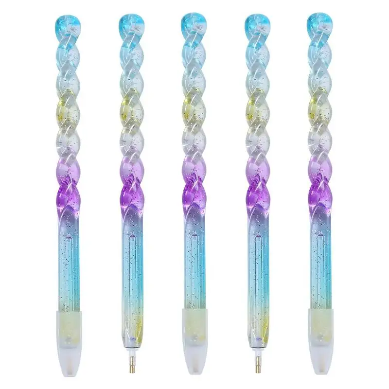 5D DIY Diamond Painting Point Drill Pen Cross Stitch Embroidery Mosaic Tool Rhinestone Drilling Pen Diamond Painting Tool