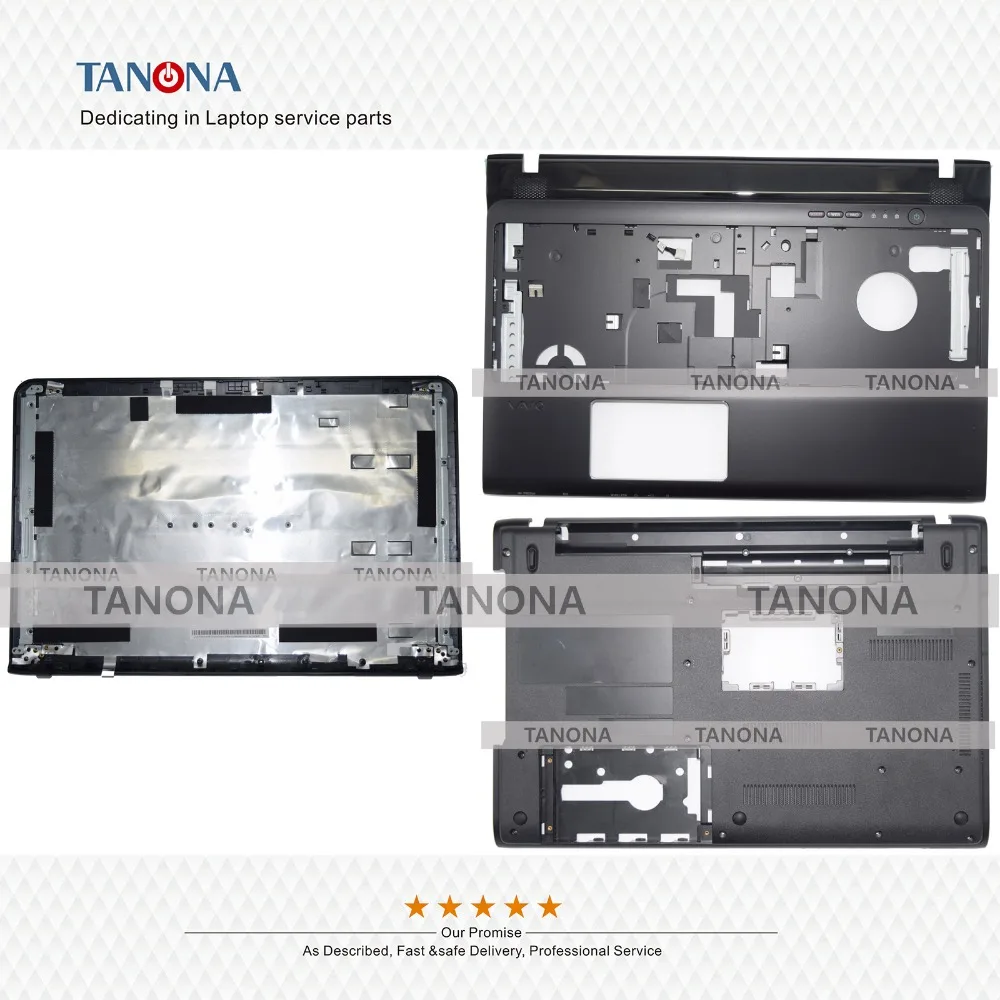 Orig New for Sony VAIO SVE151 SVE151C11M SVE151D12T Back Cover WIS604RM07+Palmrest WIS604RM0500 black+Bottom Case WIS604RM0100 | Компьютеры