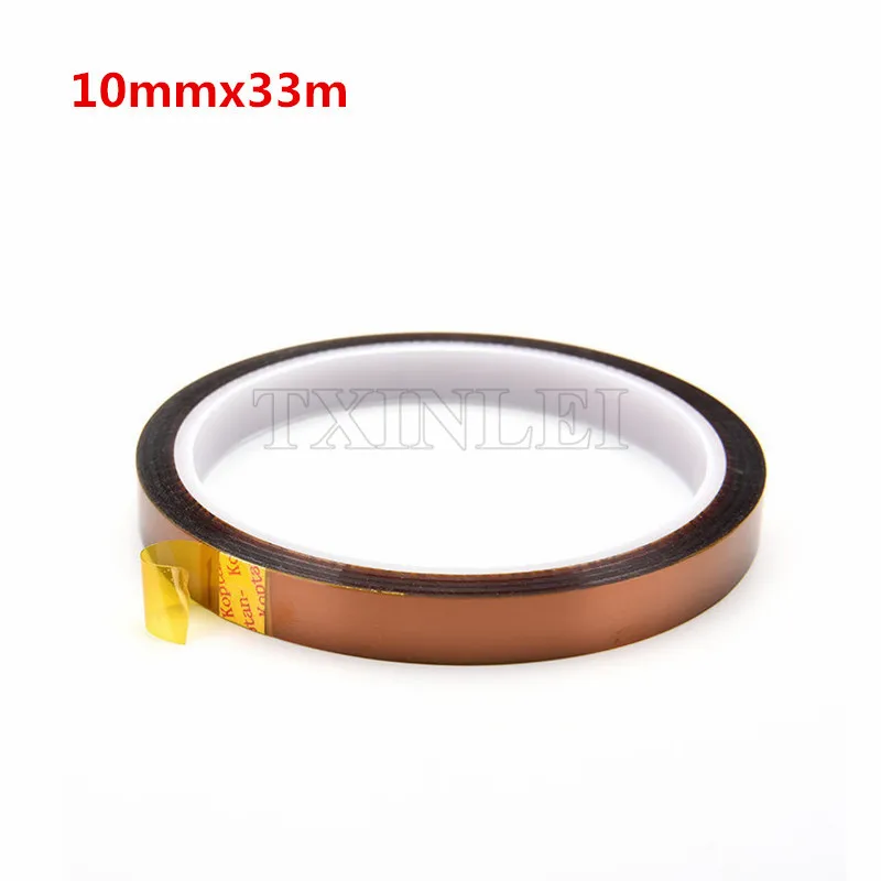 

50 Pcs/lot Polyimide tape film High Temperature for BGA Soldering 10mm x 33m
