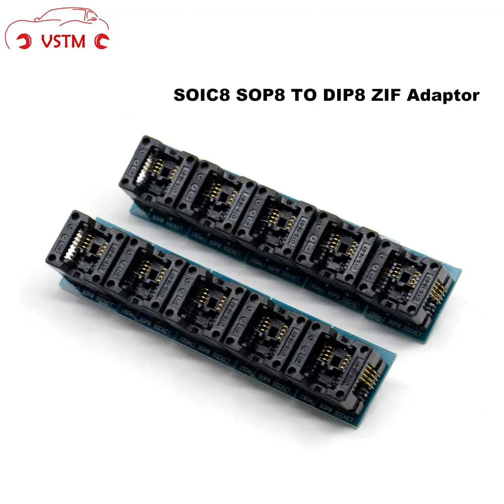 SOIC8 SOP8 К DIP8 EZ программатор адаптер разъем преобразователь модуль 150 мил|ezs programmer|sop8