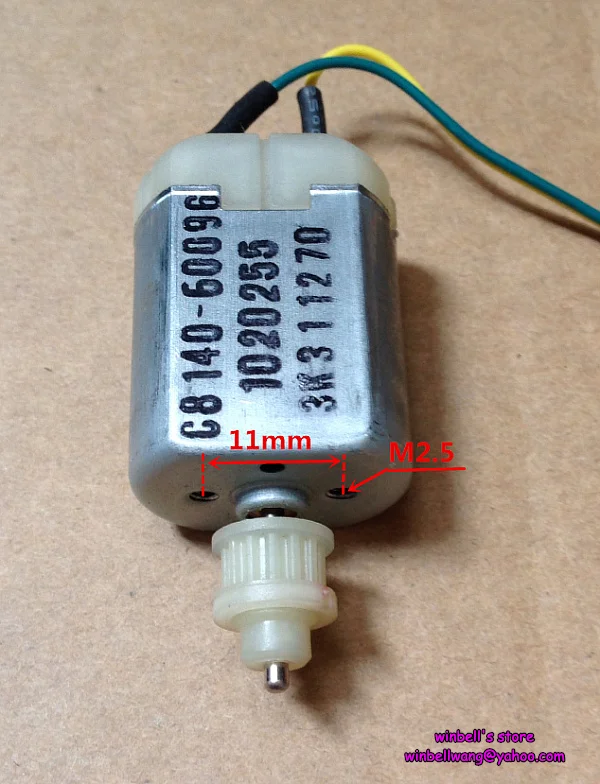 Оригинал Джонсон 9-12V микро DC мотор 18*24*30 5 мм щетка углеродная 280 с пластиковой