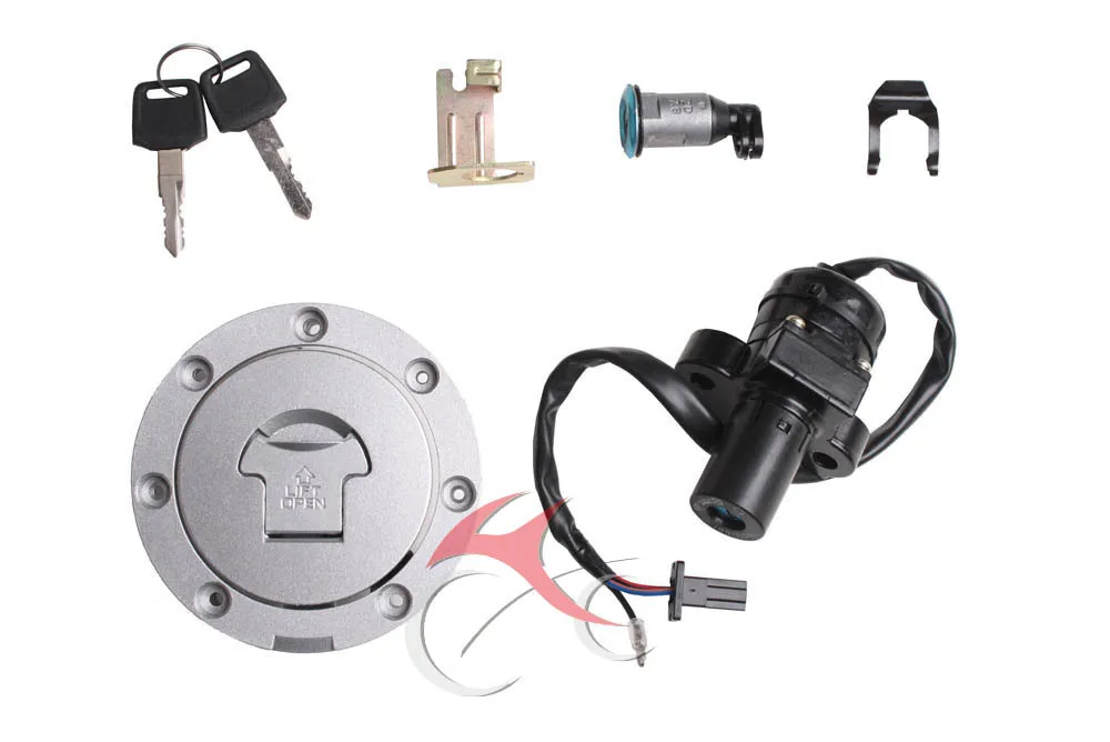 Мотоцикл Скутер зажигания и топлива замок с ключом комплект для HONDA CB400 1993-1998 3