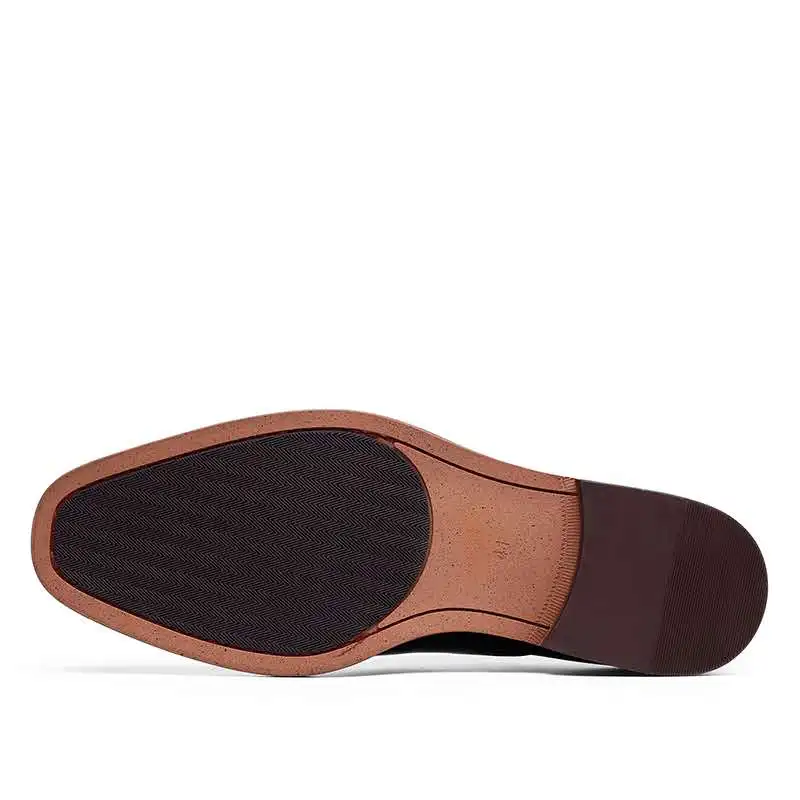 Туфли дерби DESAI мужские из натуральной кожи натуральная кожа квадратный носок