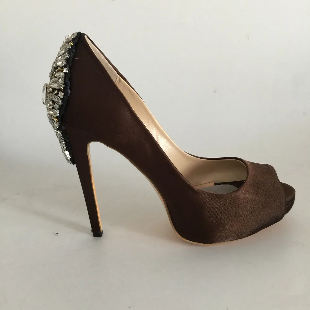Sandales Chaussures Залить Femmes 2016 Кот Champange Синий Кристалл Бисероплетение Мода Свадебные