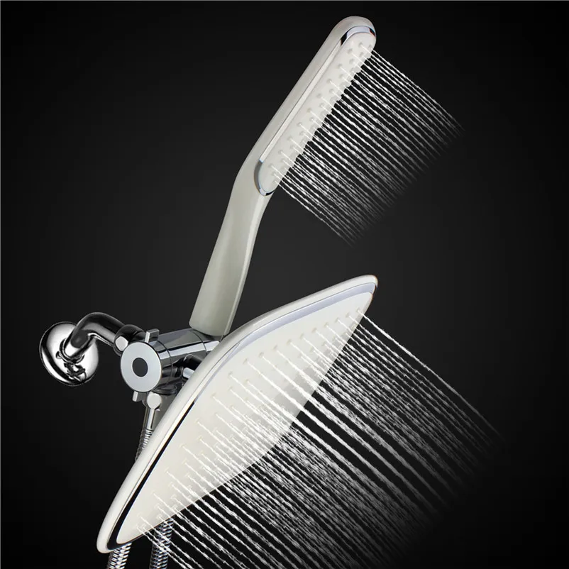 Набор с двойной душевой головкой комбо ванная комната 3 сторонним водоотводом +