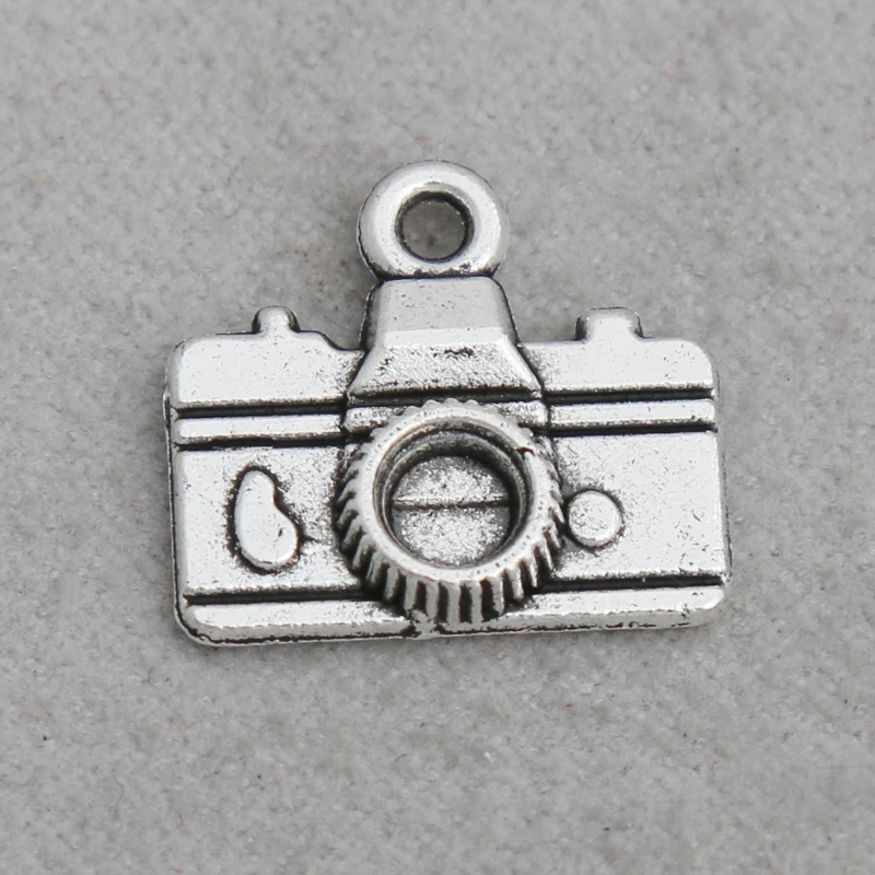 RAINXTAR модный античный серебряный цвет сплав кулон в виде камеры шармы аксессуары