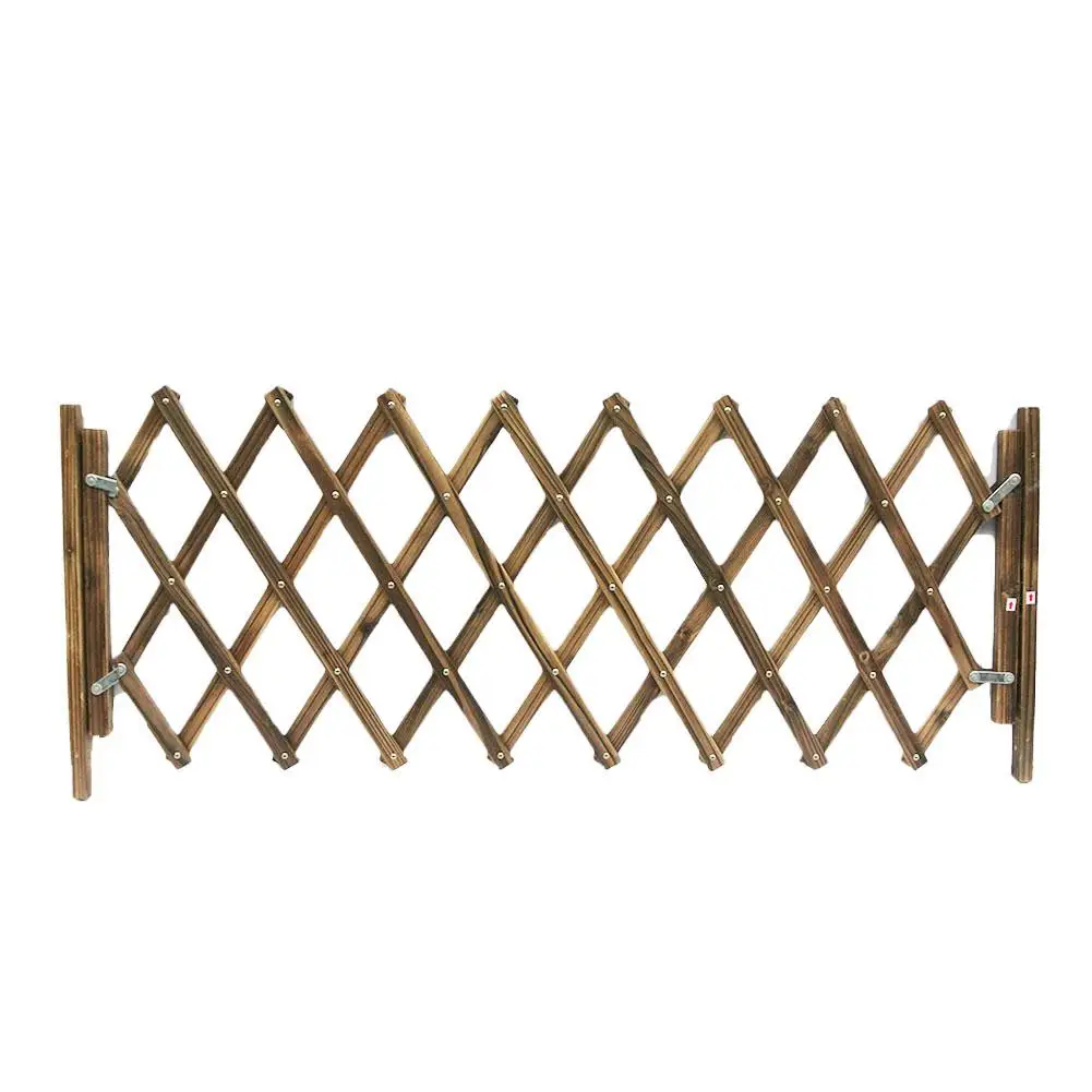 Карбонизированный манеж для собак деревянные выдвижные безопасные раздвижные