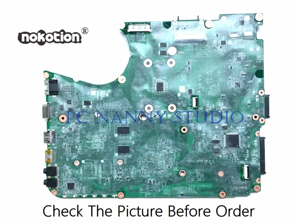 Материнская плата PANANNY для ноутбука TOSHIBA SATELLITE L750 L755 A000080910 DABLGDMB8D0 HM55 DDR3 W/ GT310M