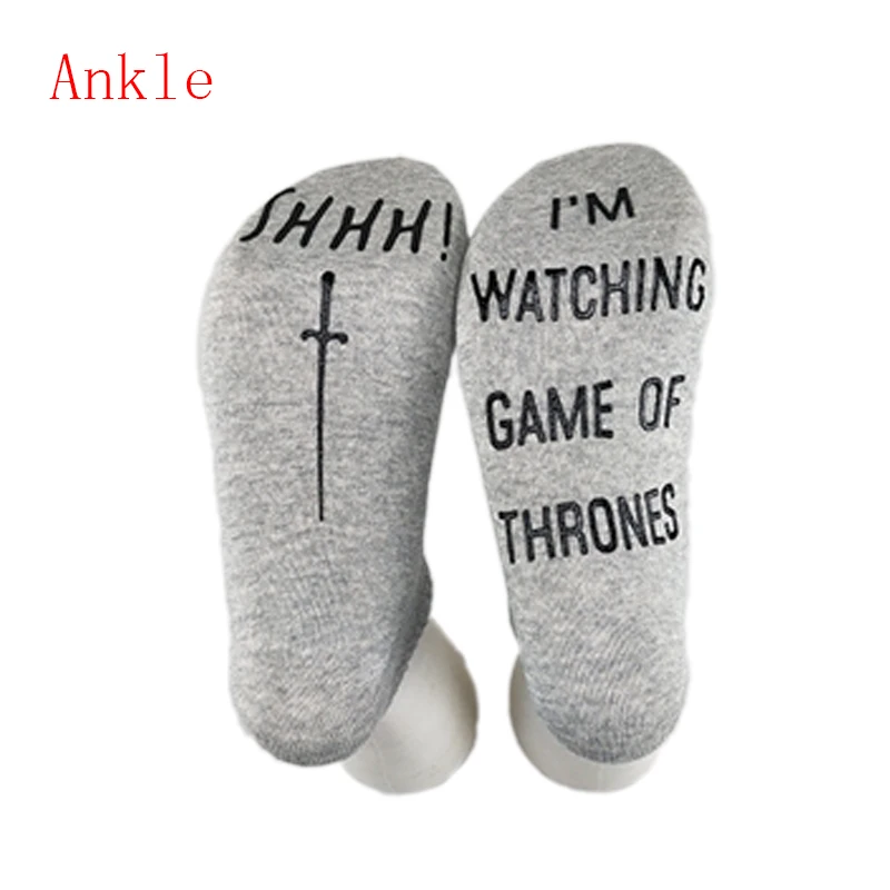 Style 3 Ankle Короткие носки для косплея «Игра престолов», аксессуары для костюмированной вечеринки, унисекс, для взрослых - Цвет: Style 3 Ankle