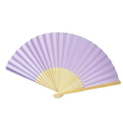 light purple 100 шт./партия цвета на высоком каблуке; 17 цветов оригинальные обои бамбук складывающиеся ручные вентиляторы Юбилей сувенир на день рождения для свадебной вечеринки вечерние свадебные сувениры - Цвет: light purple