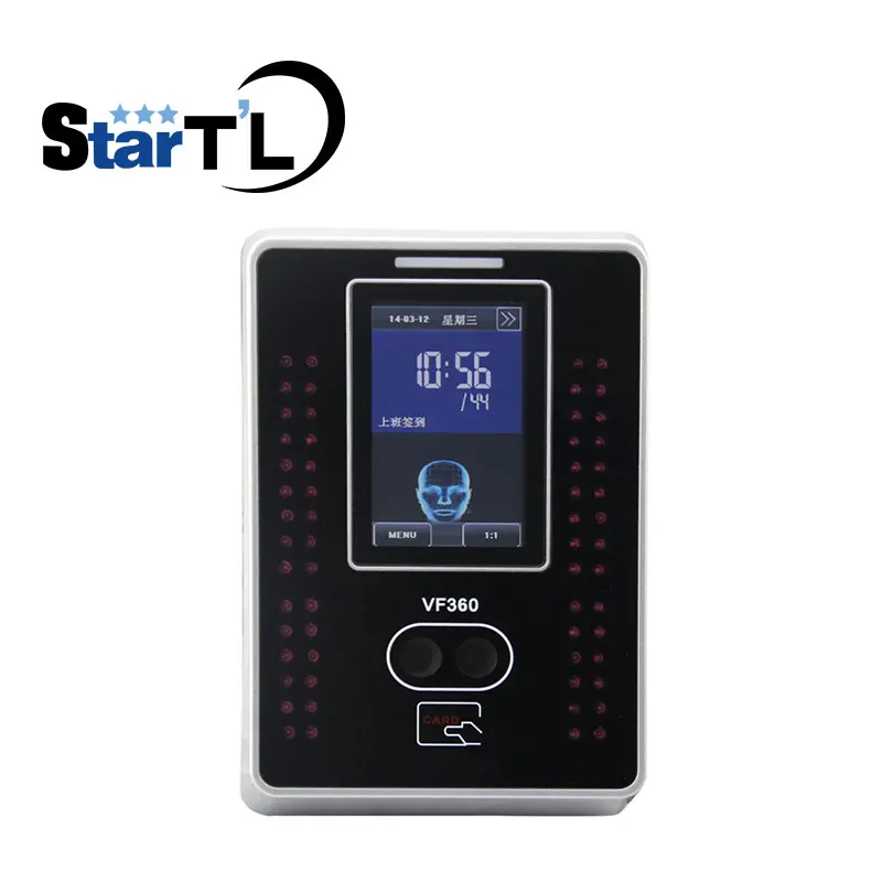 Бесплатная доставка 3 дюймовый сенсорный экран лицо посещаемость времени VF360