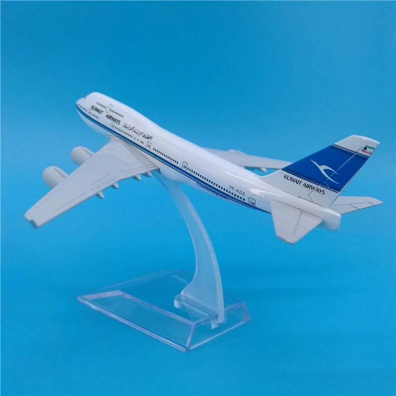 16 см Kuwait Air Boeing 737 металлическая модель самолета 1:400 B737 Diecast Airbus Decoration коллекция